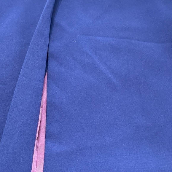 Blushe by Spiegel women’s Missy size 16one button lined purple trench/ over coat - Picture 5 of 7